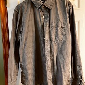 Most Men's Casual Long-Sleeve Button-Down Shirt - Gray